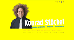 Desktop Screenshot of konradstoeckel.com