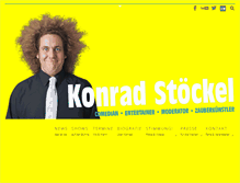 Tablet Screenshot of konradstoeckel.com